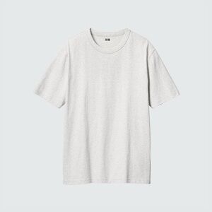 Uniqlo Men's Light Gray T-Shirt